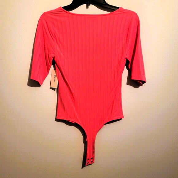 ON 34TH STREET X-SMALL AZLEA PINK SNAP CROTCH KNIT NWT FROM MACYS - Picture 8 of 10